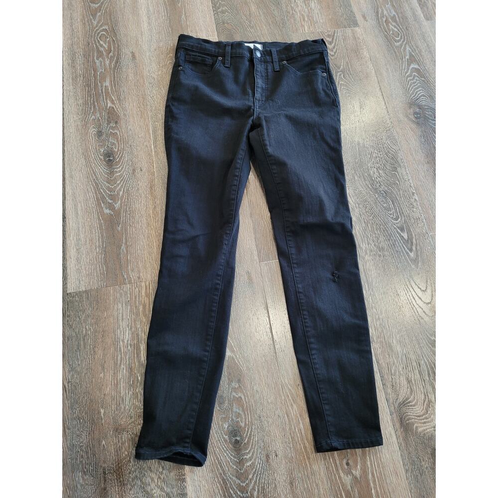 Madewell Women's Black 9" High-Rise Skinny Jeans size‎ 29 #6